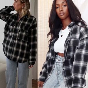 12th‎ Tribe Fireside Plaid Flannel OS